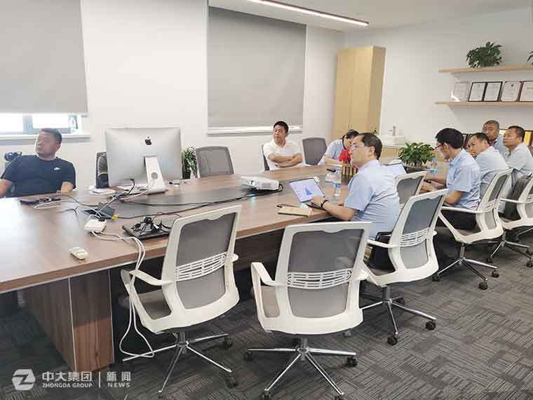 集團公司董事長張洪運蒞臨中通管道調(diào)研指導工作